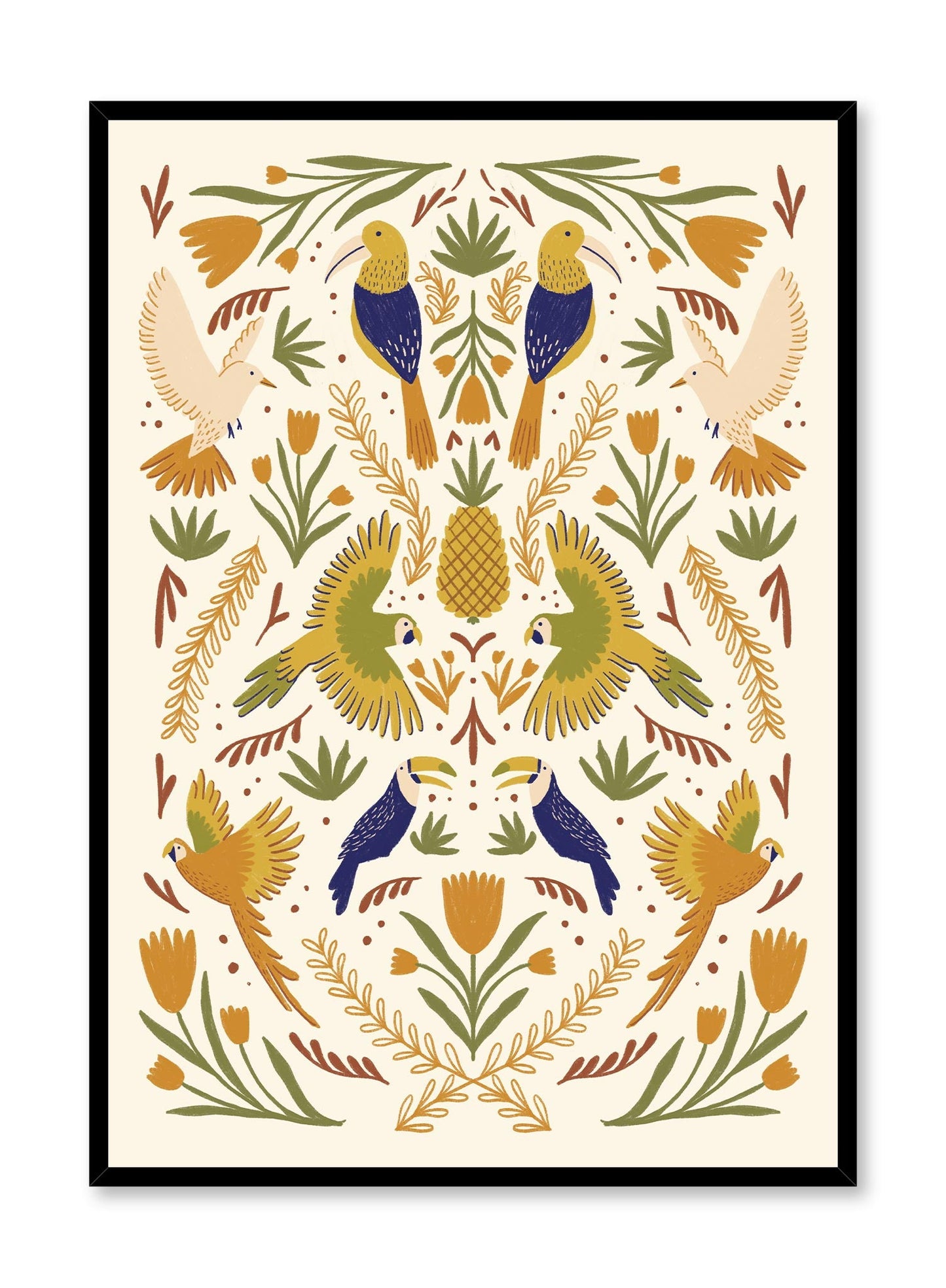 Birds in Paradise, Poster